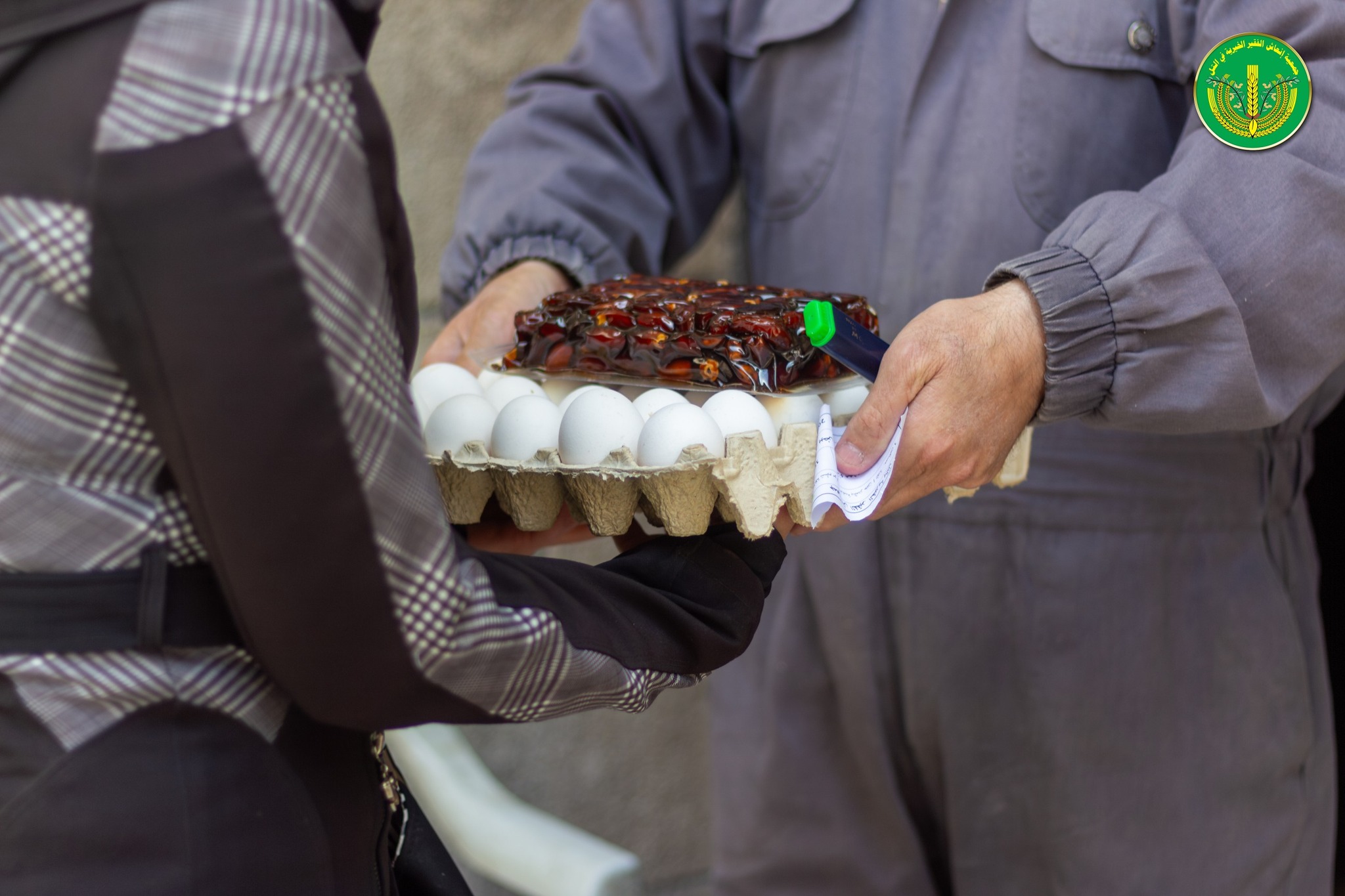 الانتهاء من توزيع المساعدات المالية والعينية للشهر الرابع للمدرجين والأيتام.💚✨